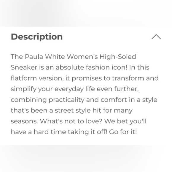 AnaCapri Paula Platform Sneaker. Ladies Size 8 (38) - Picture 5 of 12